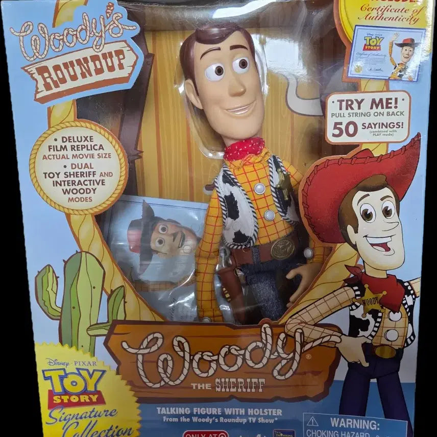 [BUNJANG] Thinkway Woody Deluxe Toy Sheriff / 토이스토리 씽크웨이 우디