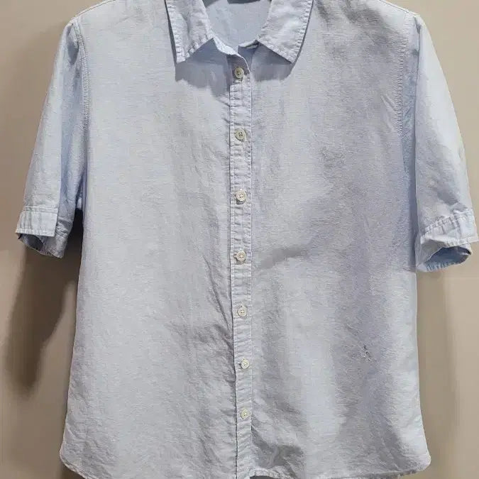 [BUNJANG] HAZZYS Light Blue Short-Sleeve Shirt / HAZZYS 헤지스 반팔 셔츠 하늘색