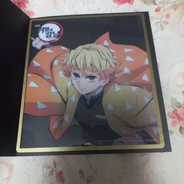 [BUNJANG] Demon Slayer Zenitsu Clear Shikishi / 귀멸의칼날 클리어 색지 젠이츠
