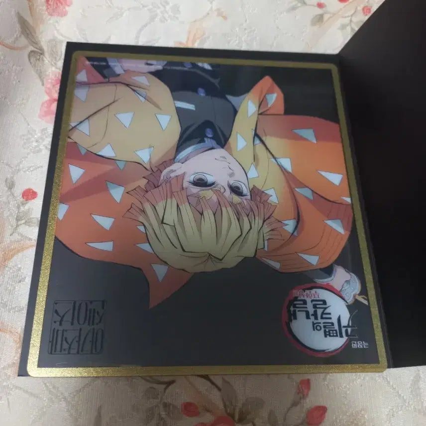 [BUNJANG] Demon Slayer Zenitsu Clear Shikishi / 귀멸의칼날 클리어 색지 젠이츠