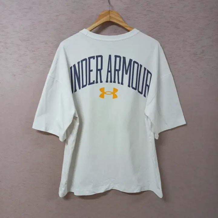 [BUNJANG] Under Armour White Printed T-Shirt Men&