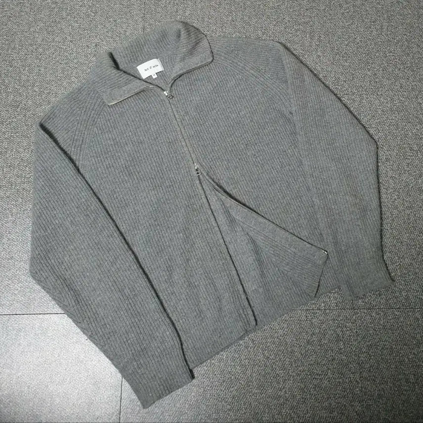 [BUNJANG] Artifex Wool Cashmere Knit Zip-Up M / 아트이프액츠 울 캐시미어 니트집업 판매합니다