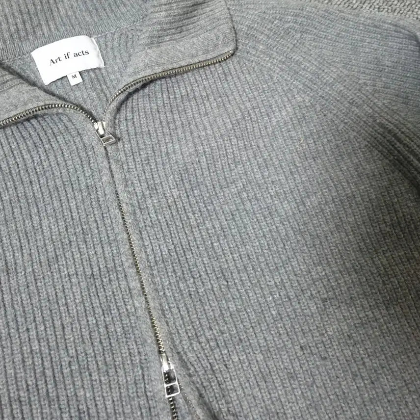 [BUNJANG] Artifex Wool Cashmere Knit Zip-Up M / 아트이프액츠 울 캐시미어 니트집업 판매합니다