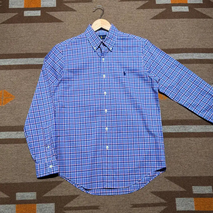 [BUNJANG] Polo Ralph Lauren Checked Stretch Shirt / 폴로랄프로렌 체크 스트레치 셔츠 s 95