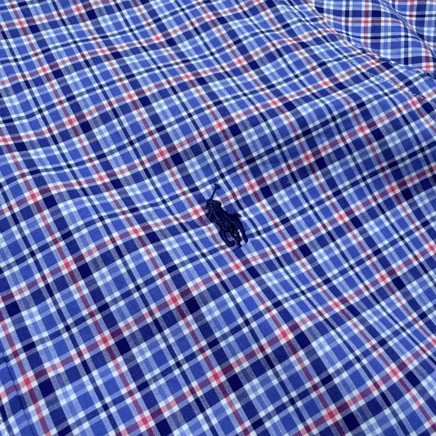 [BUNJANG] Polo Ralph Lauren Checked Stretch Shirt / 폴로랄프로렌 체크 스트레치 셔츠 s 95