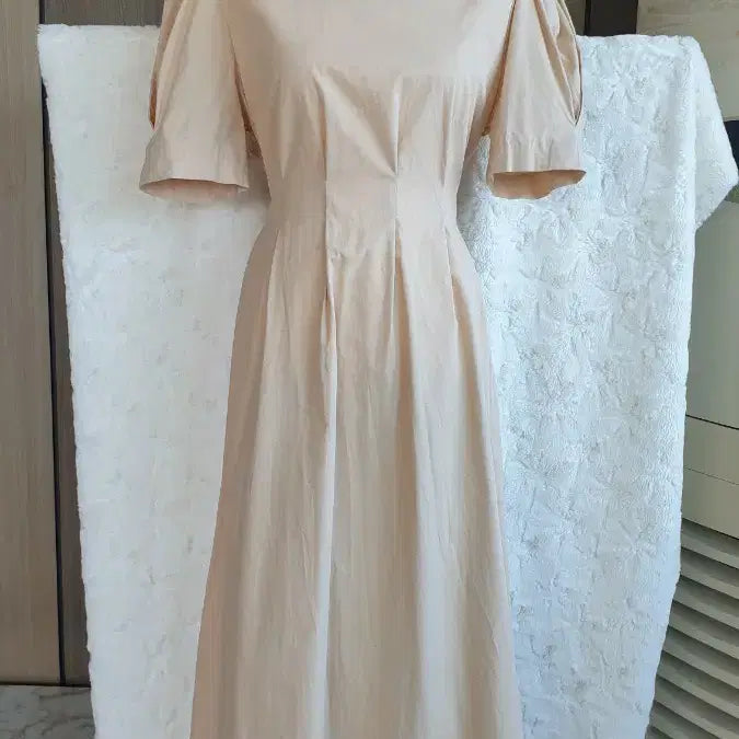 [BUNJANG] Beige Dress / 예쁜 베이지원피스