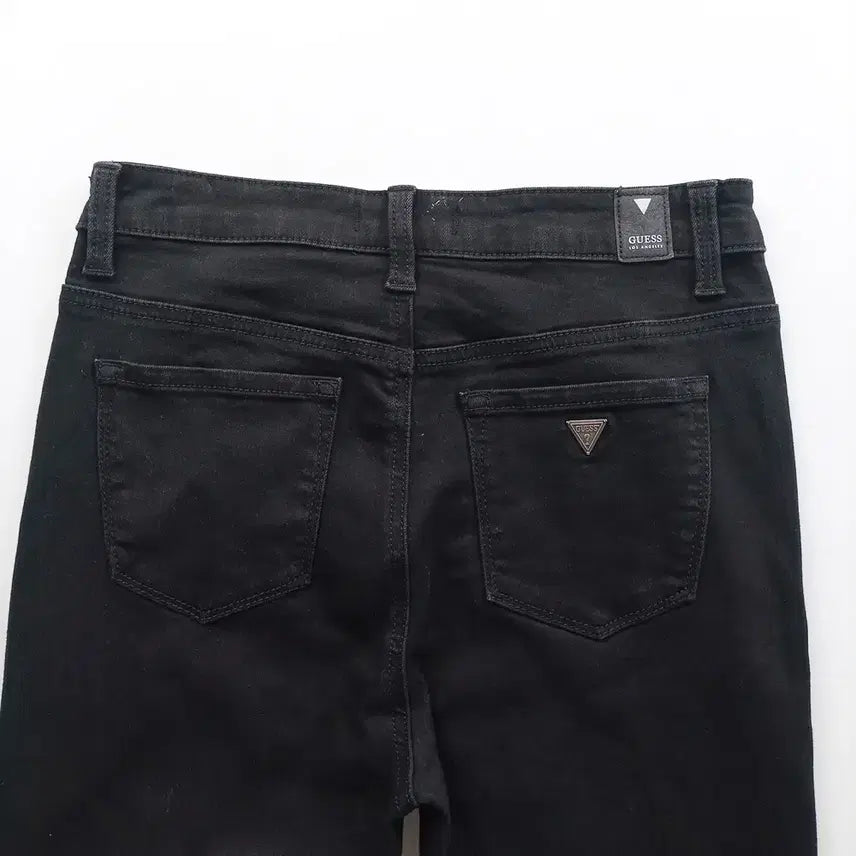 [BUNJANG] Guess Black Denim Bootcut Jeans Size 28 / 게스 청바지 사이즈28 흑청 스판 부츠컷 여자 여성 데님팬츠 B0235