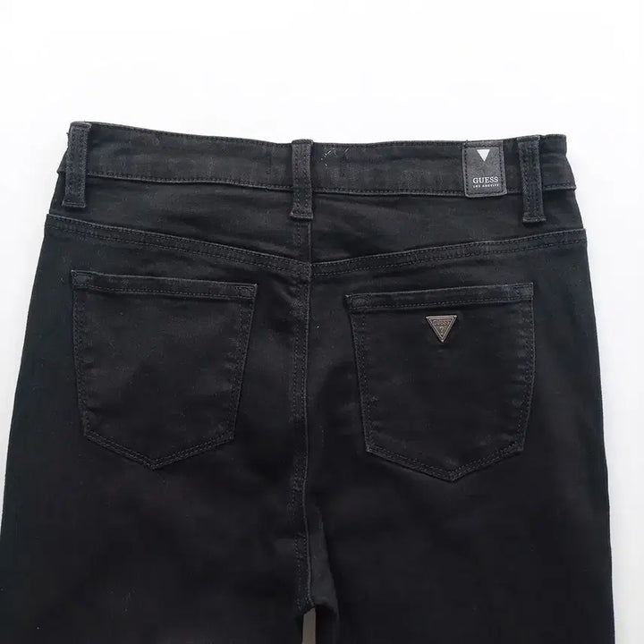 [BUNJANG] Guess Black Denim Bootcut Jeans Size 28 / 게스 청바지 사이즈28 흑청 스판 부츠컷 여자 여성 데님팬츠 B0235