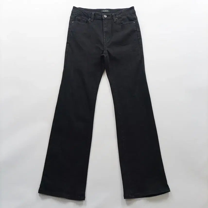 [BUNJANG] Guess Black Denim Bootcut Jeans Size 28 / 게스 청바지 사이즈28 흑청 스판 부츠컷 여자 여성 데님팬츠 B0235