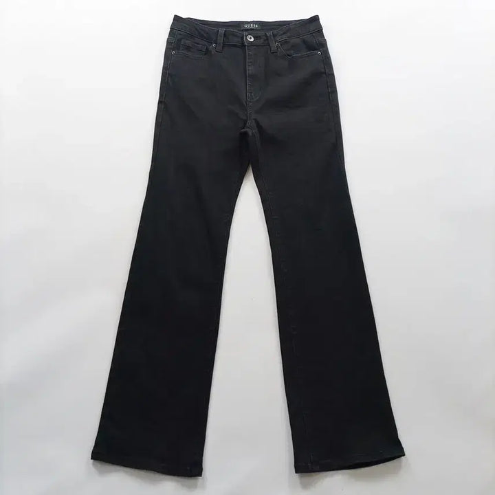 [BUNJANG] Guess Black Denim Bootcut Jeans Size 28 / 게스 청바지 사이즈28 흑청 스판 부츠컷 여자 여성 데님팬츠 B0235