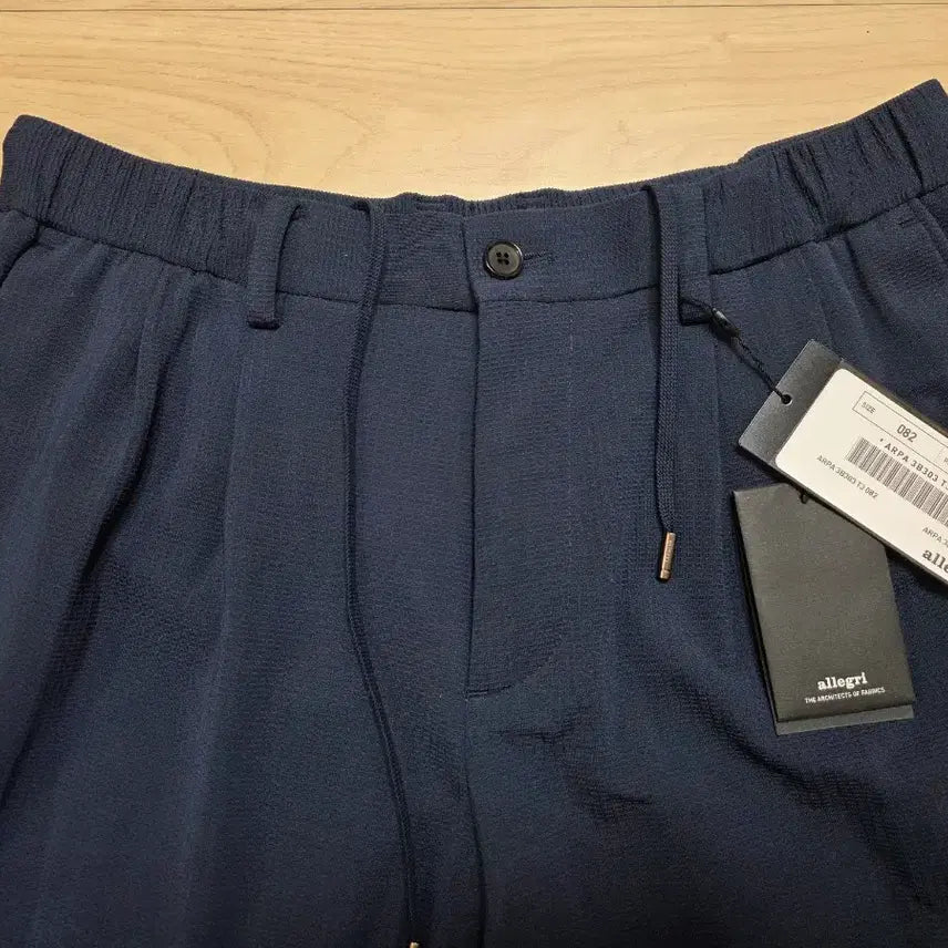 [BUNJANG] Allegri Tech Nylon Cooling Drape Slacks Navy / 알레그리 여름용 쿨링 드레이프 슬랙스 82 32인치 정가 35 네이비