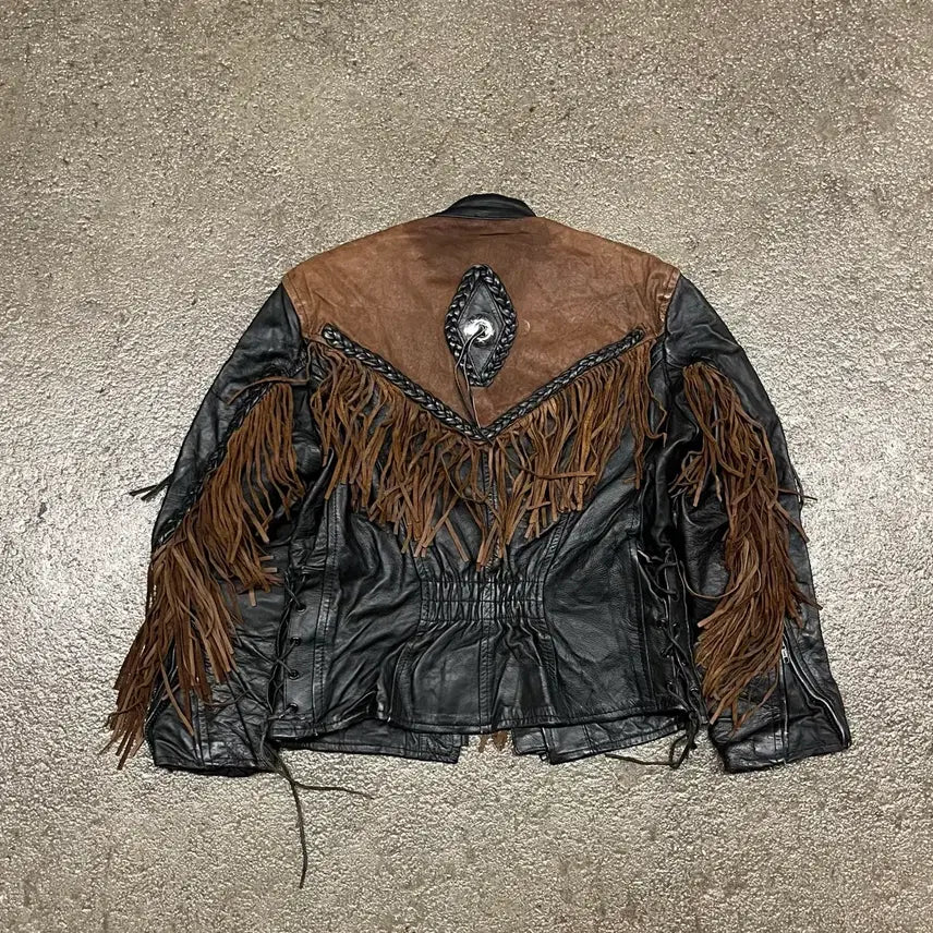 [BUNJANG] Vintage Western Fringe Jacket / 빈티지 웨스턴 프린지 자켓 (95)