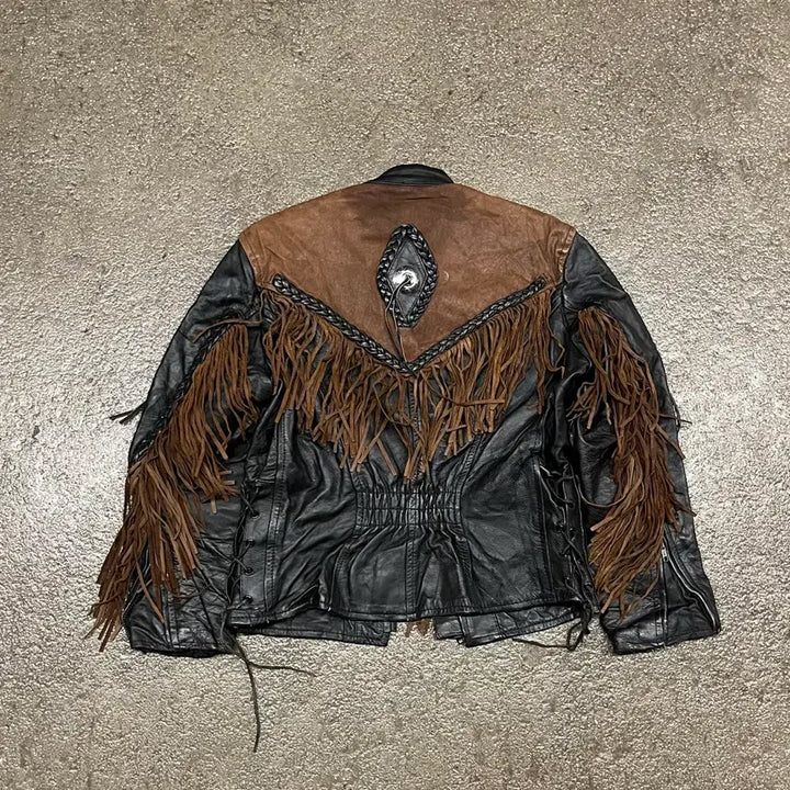 [BUNJANG] Vintage Western Fringe Jacket / 빈티지 웨스턴 프린지 자켓 (95)