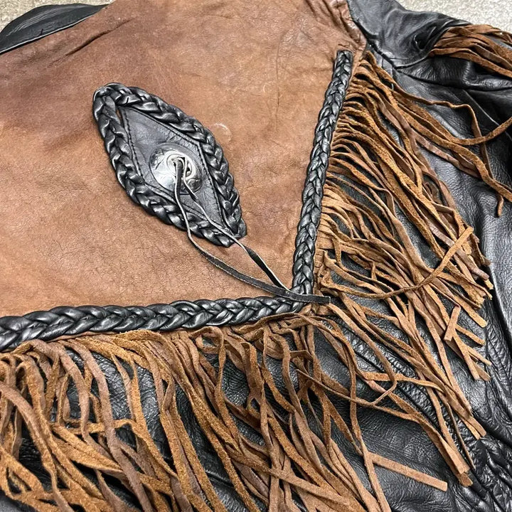 [BUNJANG] Vintage Western Fringe Jacket / 빈티지 웨스턴 프린지 자켓 (95)