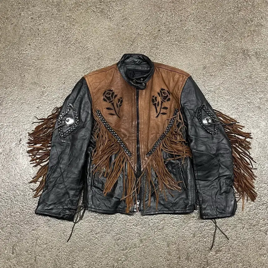 [BUNJANG] Vintage Western Fringe Jacket / 빈티지 웨스턴 프린지 자켓 (95)