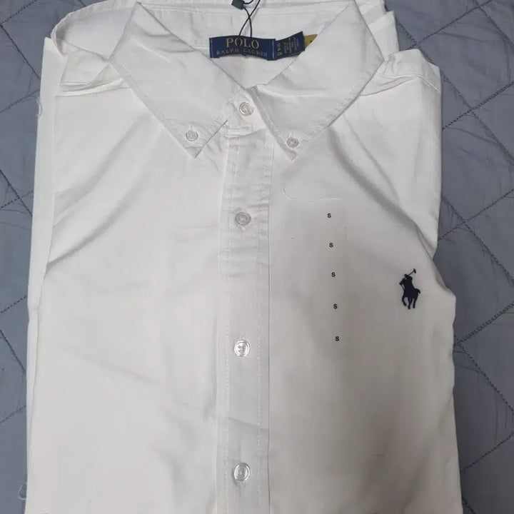 [BUNJANG] Polo Ralph Lauren White Shirt - Size S / 폴로 셔츠 화이트 셔츠 S