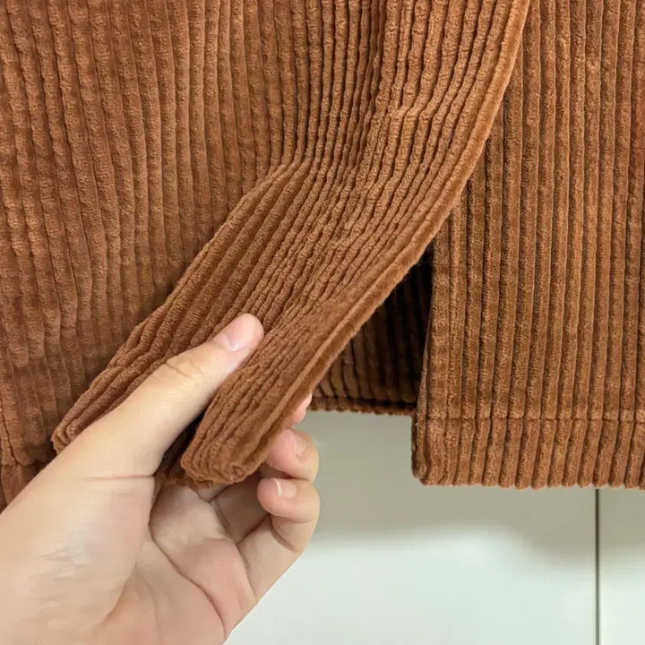 [BUNJANG] Lardini Corduroy Jacket Brown Size 48 (Korean Size 100) / 라르디니 코듀로이 자켓 48 (한국 사이즈 100)