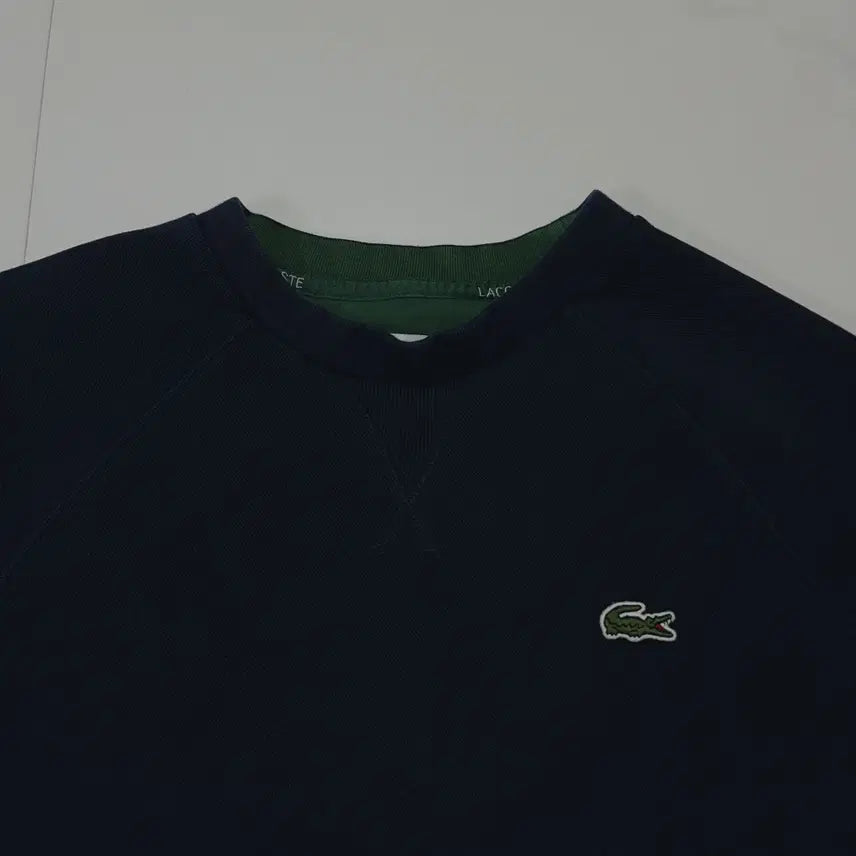 [BUNJANG] Lacoste Navy Sweatshirt Size 34 / [정품] 라코스테 네이비 맨투맨 [ 34 ]