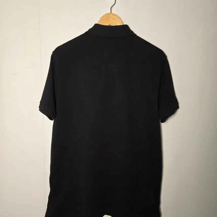 [BUNJANG] Polo Ralph Lauren Black Short Sleeve Polo Shirt M Size / 폴로 랄프로렌 블랙 반팔 카라티 M사이즈