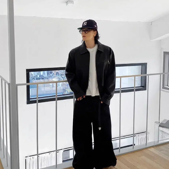 [BUNJANG] Wide Cotton Pants / 와이드 코튼 팬츠(새상품)