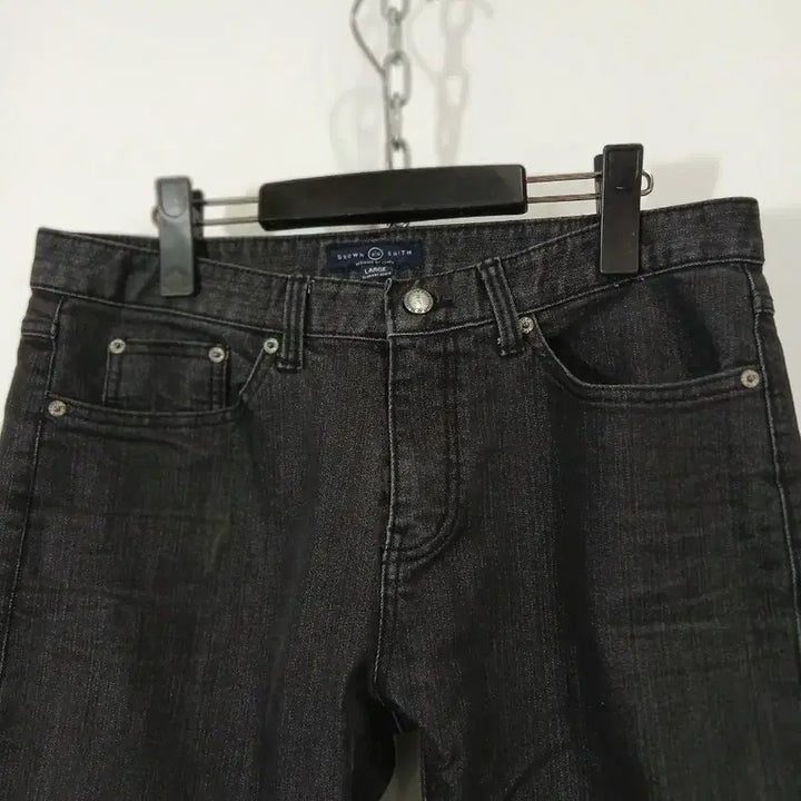 [BUNJANG] Black Denim Pants / 블랙 진 데님바지