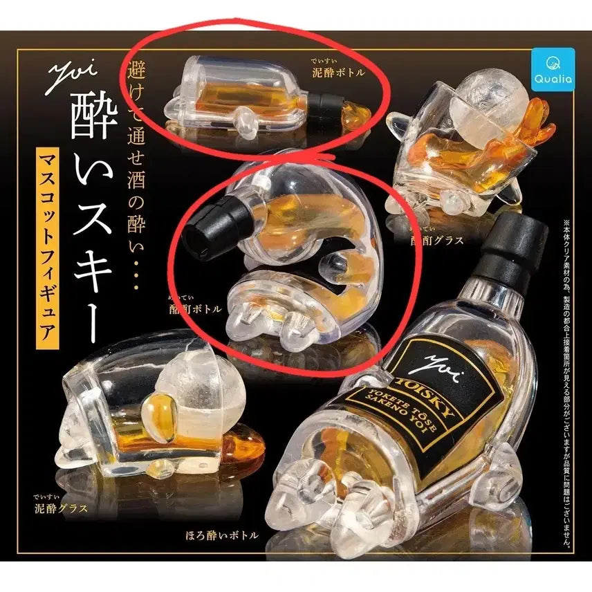 [BUNJANG] Drunken Whiskey Gacha Set / 취한 위스키 가챠 2종 일괄 판매합니다!