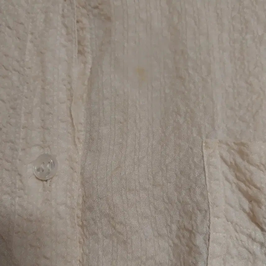[BUNJANG] Ivory 100% Silk Blouse - Size 66 / 아이보리 셔츠 블라우스 100프로실크 66