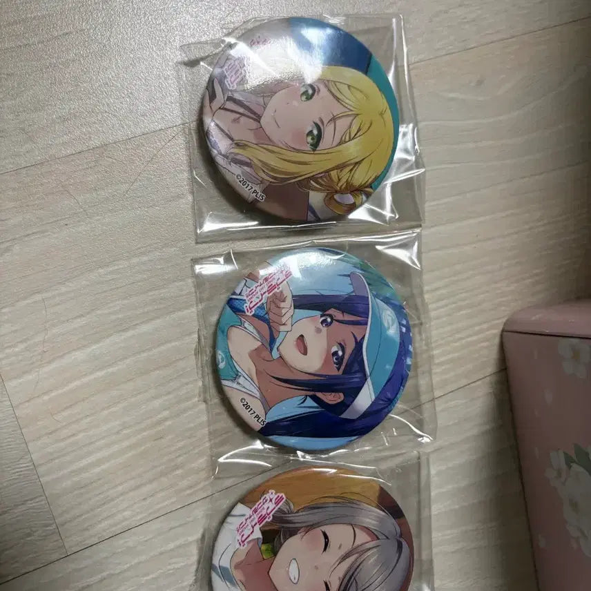 [BUNJANG] Love Live! Sunshine!! Mari, Kanan, You Can Badge Set / 러브라이브 선샤인 마리 카난 요우 캔뱃지