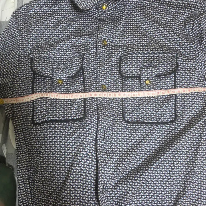 [BUNJANG] Emporio Armani Patterned Shirt / 아르마니반팔