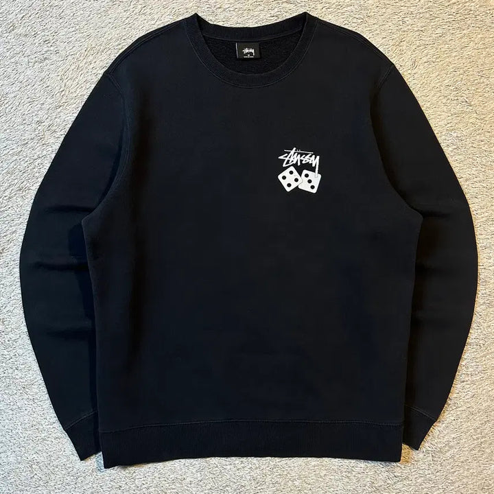 [BUNJANG] Stussy Dice Sweatshirt Black / [M] 스투시 STUSSY 다이스 맨투맨 블랙