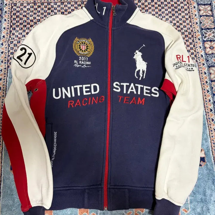 [BUNJANG] Polo Ralph Lauren Big Pony Racing Jersey M / 폴로 랄프로렌 빅포니 레이싱 져지 m