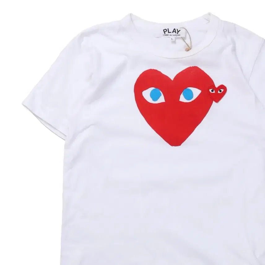 [BUNJANG] Comme des Garcons Play Logo T-shirt / Comme des Garcons Play Logo T-shirt