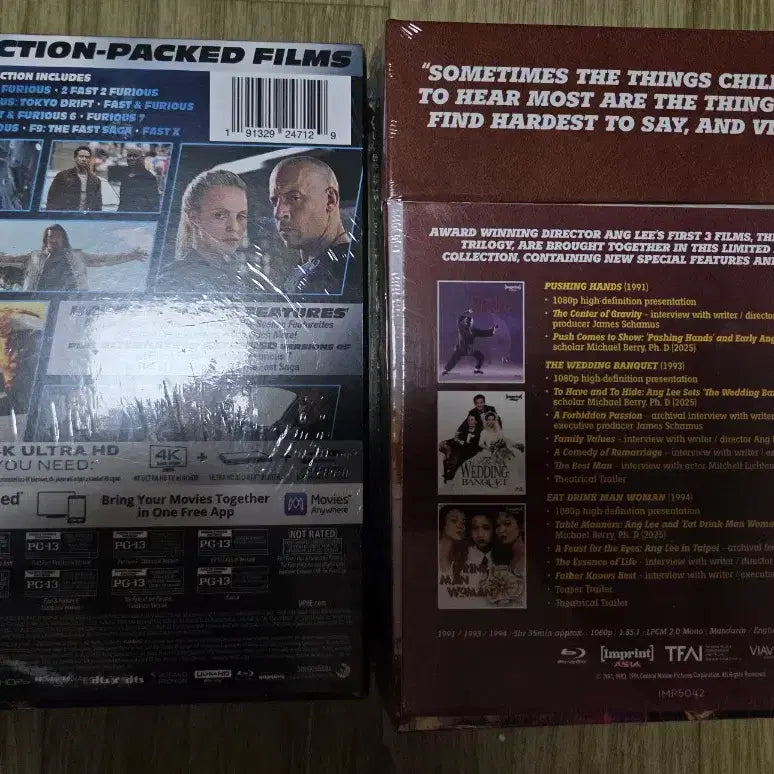 [SOLD OUT] 분노의 질주 10무비 컬렉션 4K UHD + 이안 아버지 3부작 블루레이