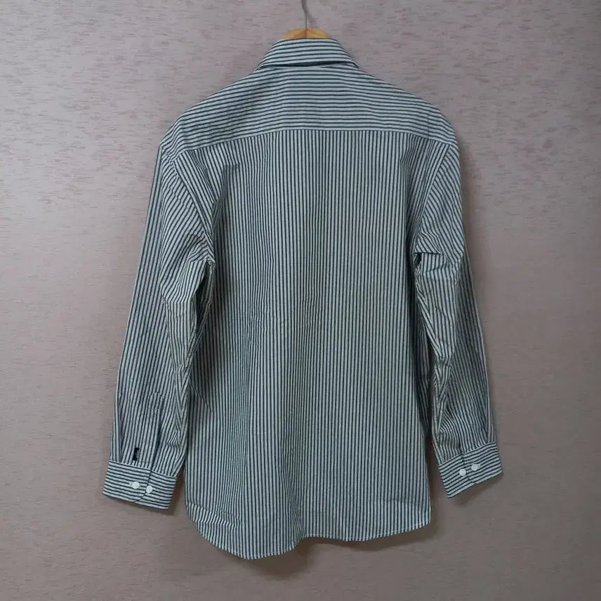 [BUNJANG] ANOBILIR Dark Grey Stripe Shirt Men&