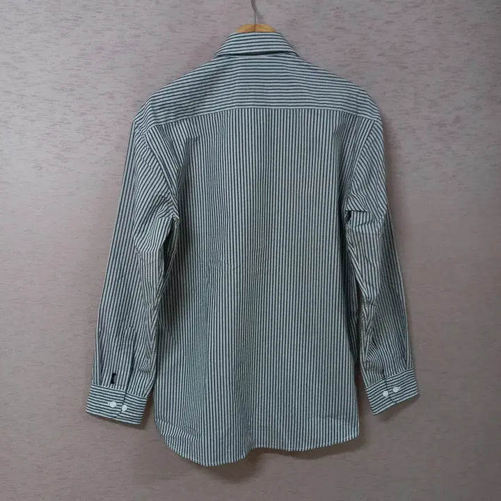[BUNJANG] ANOBILIR Dark Grey Stripe Shirt Men&