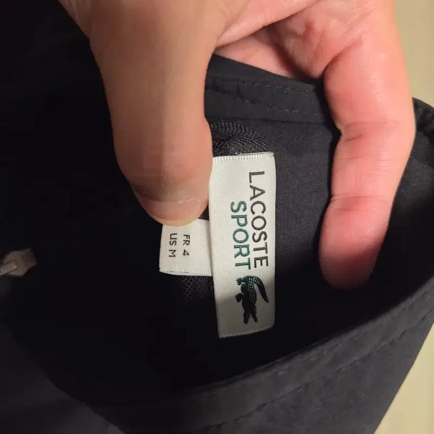 [BUNJANG] Lacoste Windbreaker Jacket Size 4 / 라코스테 바람막이 4사이즈