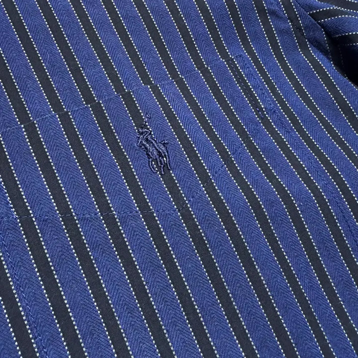 [BUNJANG] Polo Ralph Lauren Herringbone Twill Stripe Shirt / 폴로랄프로렌 헤링본 트윌 스트라이프 셔츠 100