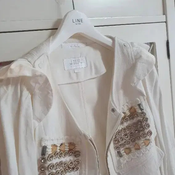 [BUNJANG] Jill Stuart Denim Jacket Size 55 / 질스튜어트 데님자켓/55