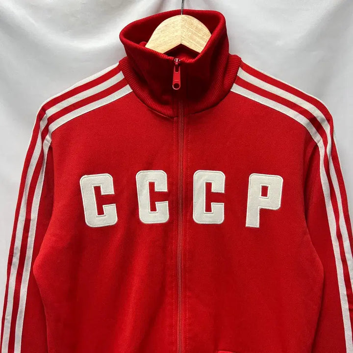 [BUNJANG] Adidas Soviet CCCP Old Trefoil Red Track Top Jersey Size S / [정품/S] 아디다스 구소련 CCCP 올드 삼선 레드 트랙탑/져지