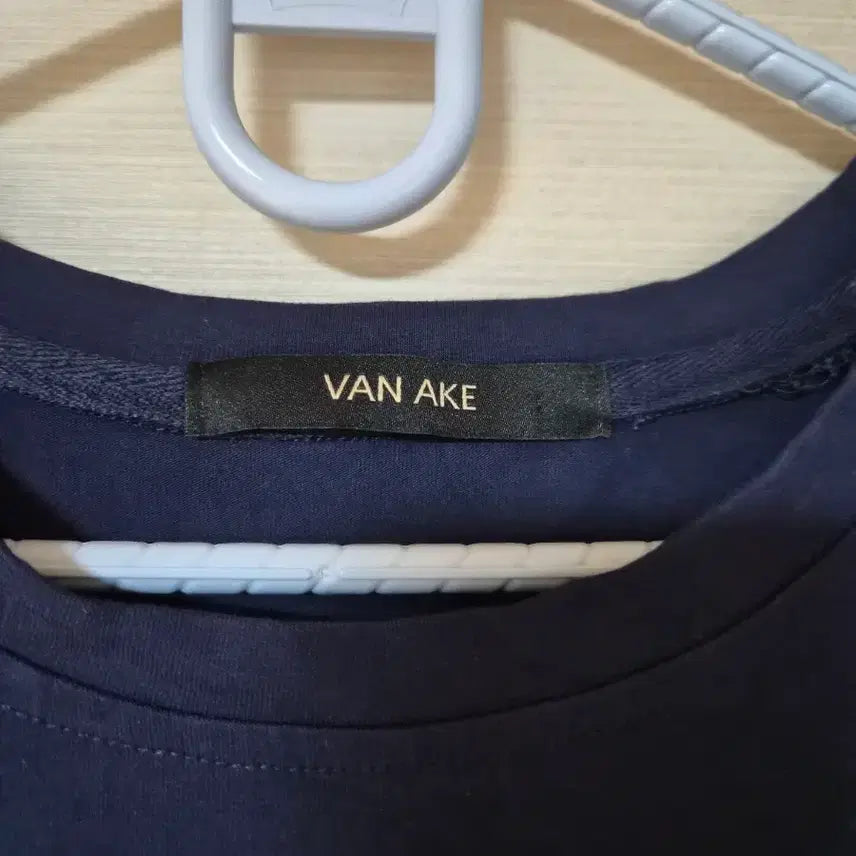 [SOLD OUT] VAN AKE 네이비 블루 레이어드 원피스