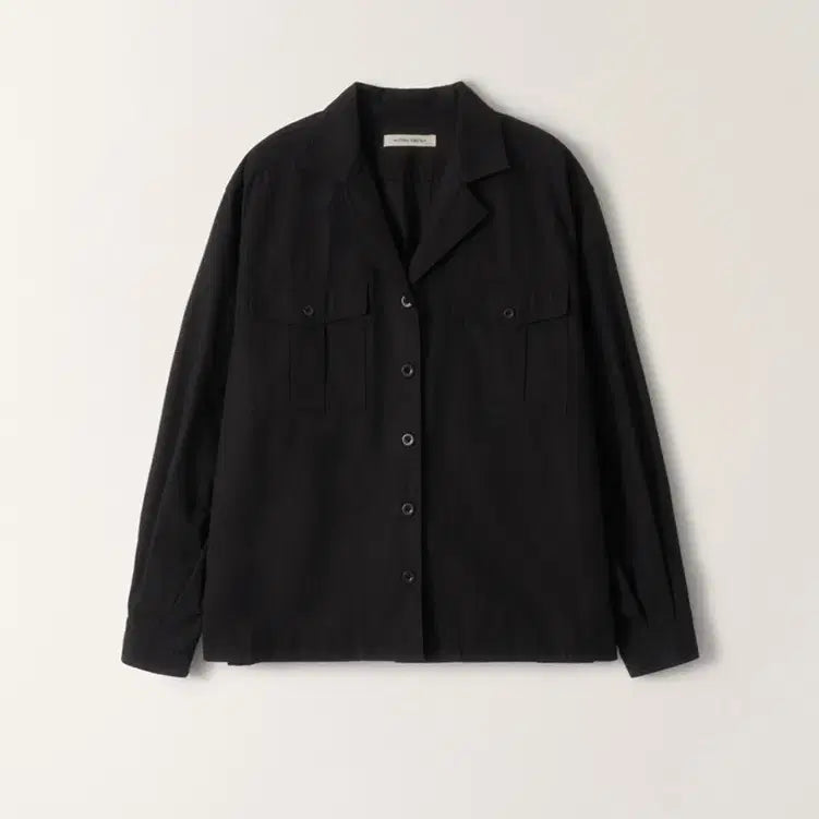 [BUNJANG] Noting Written Gardeners Cotton Shirt Charcoal / 낫띵리튼 Gardeners cotton shirt (Charcoal)