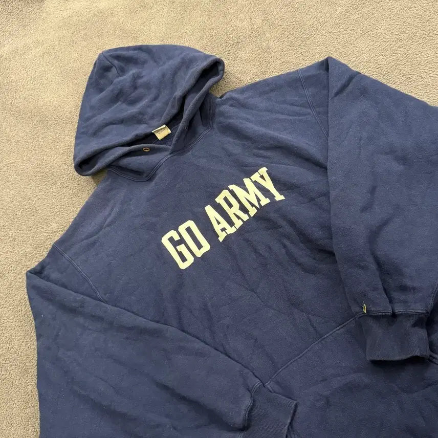 [BUNJANG] Buzz Rickson x Beams Go Army Beat Navy Hoodie XL / [정품/XL] 버즈릭슨 빔즈 go army beat navy 후드티