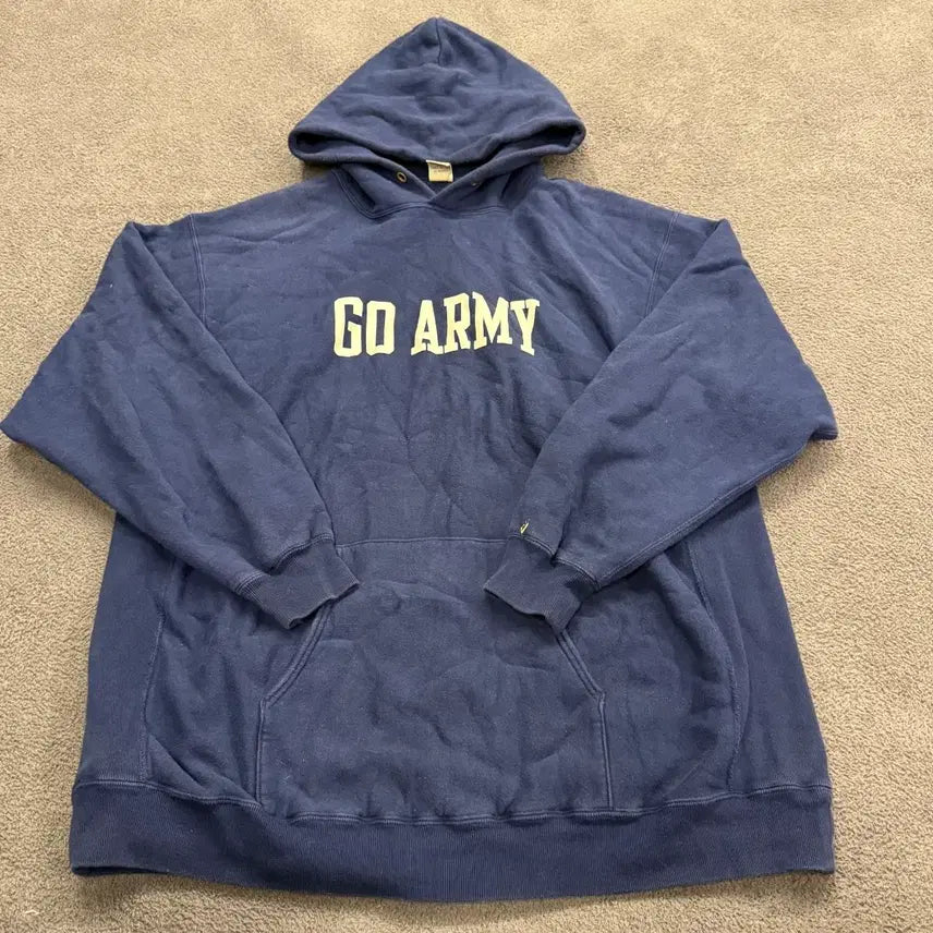 [BUNJANG] Buzz Rickson x Beams Go Army Beat Navy Hoodie XL / [정품/XL] 버즈릭슨 빔즈 go army beat navy 후드티