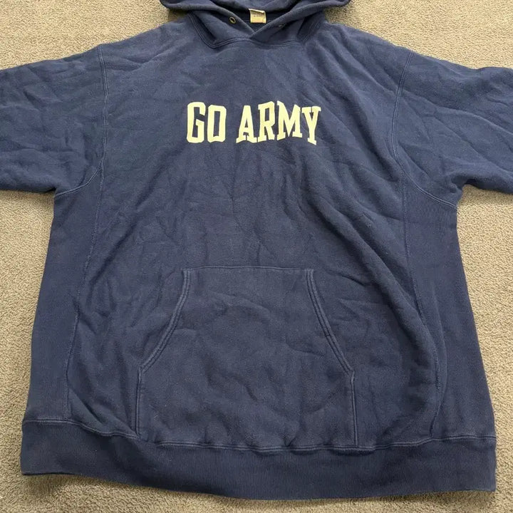 [BUNJANG] Buzz Rickson x Beams Go Army Beat Navy Hoodie XL / [정품/XL] 버즈릭슨 빔즈 go army beat navy 후드티
