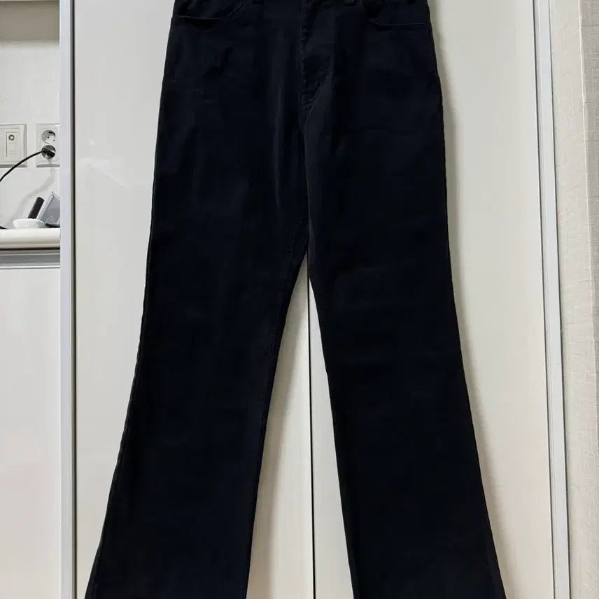[BUNJANG] A.ta Pitched Flare Pants Black / L) 에이타 A.ta 피치드 플레어 팬츠 블랙