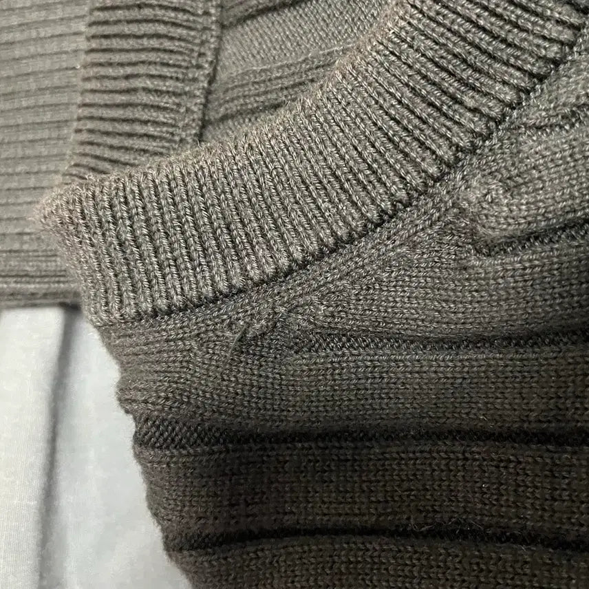 [BUNJANG] Savage Ribbed Henley Neck T-Shirt XL / 유일매물) savage세비지 골지 헨리넥 xl
