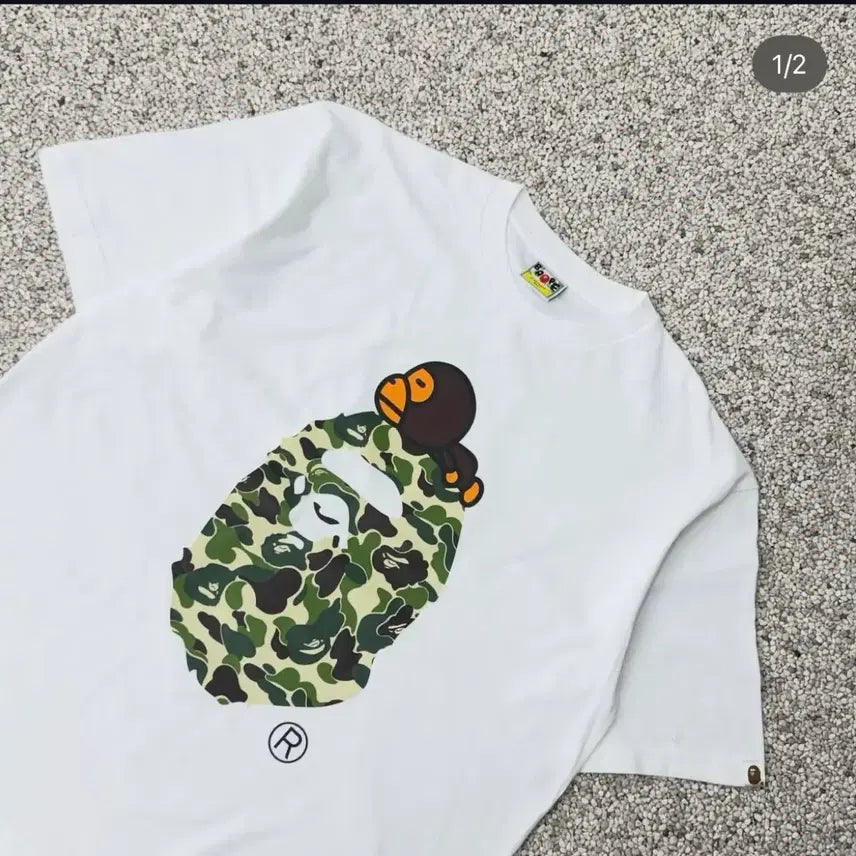 [BUNJANG] Bape Milo Vintage T-Shirt / 빈티지 베이프 마일로 반팔