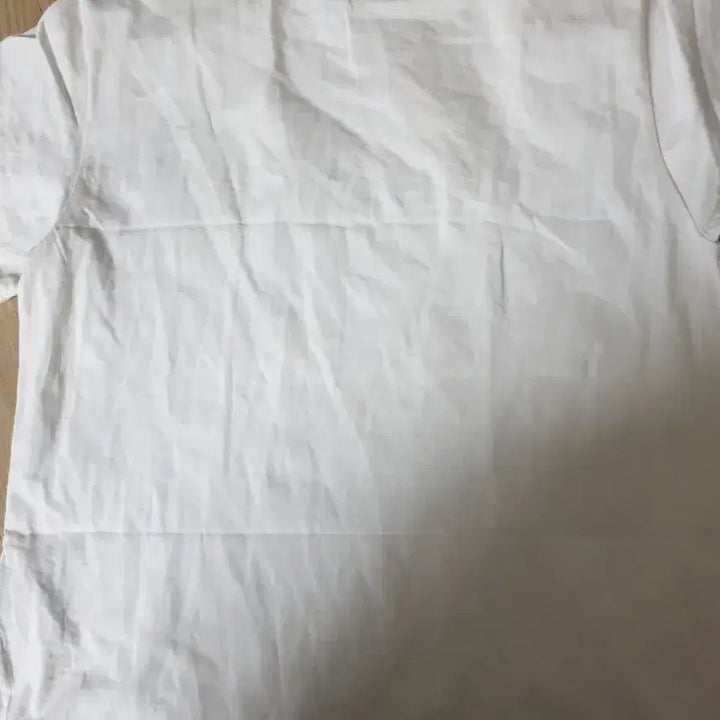 [BUNJANG] Matinkim Logo White Short Sleeve T-Shirt / 마뗑킴 로고 흰색 반팔 티셔츠