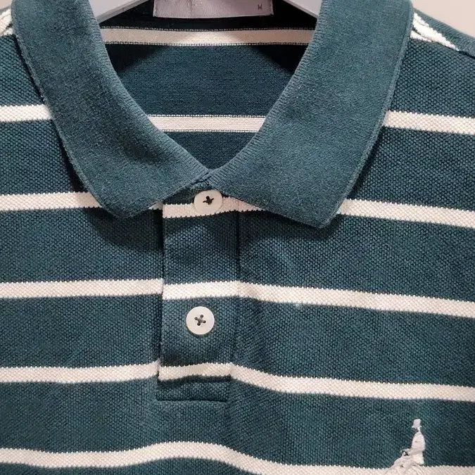 [SOLD OUT] 빈폴 헨리넥 스트라이프 반팔 티셔츠