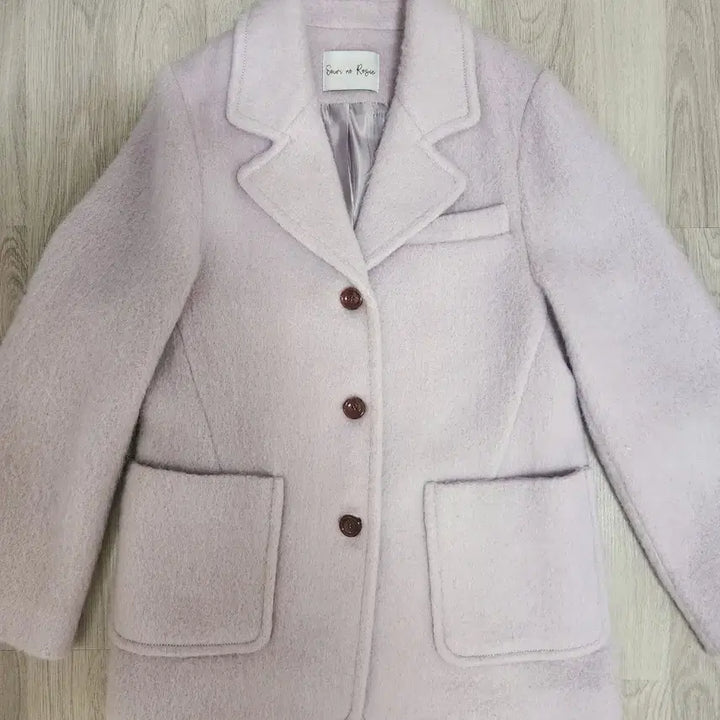 [BUNJANG] Shorinology Mohair Winter Jacket Lavender (S) / 쇼리노로지 모헤어 윈터 자켓 연보라(S)